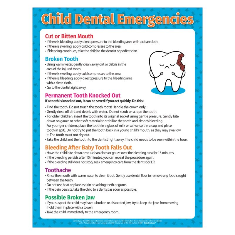 Child Dental Emergencies Information